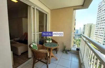 Apartamento com 3 quartos à venda na rua doutor josé de andrade figueira, 281, morumbi, são paulo, 71 m2 por r$ 585.000