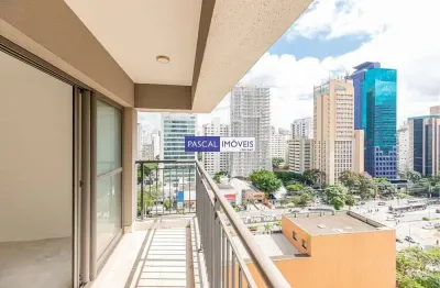 Apartamento com 1 quarto à venda na alameda iraé, 664, moema, são paulo, 25 m2 por r$ 430.000