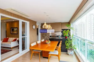 Apartamento com 3 quartos à venda na rua república do iraque, 855, campo belo, são paulo, 151 m2 por r$ 2.980.000