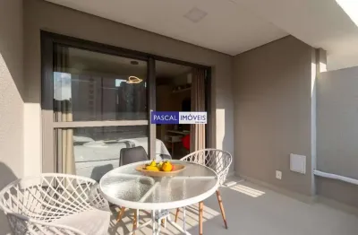 Apartamento com 1 quarto à venda na avenida jamaris, 407, moema, são paulo, 29 m2 por r$ 649.000