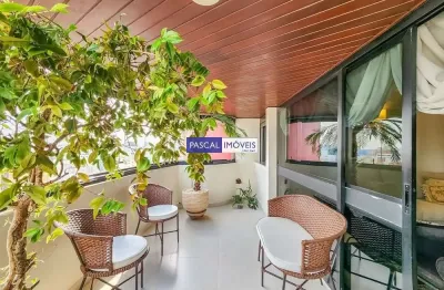 Apartamento com 4 quartos à venda na avenida rouxinol, 533, moema, são paulo, 198 m2 por r$ 2.980.000