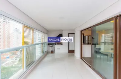 Apartamento com 3 quartos à venda na rua das margaridas, 133, brooklin, são paulo, 137 m2 por r$ 2.190.000