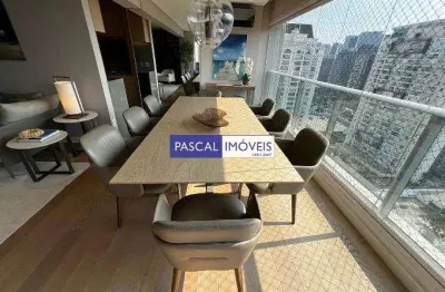 Apartamento com 3 quartos à venda na rua doutor paschoal imperatriz, 50, brooklin, são paulo, 132 m2 por r$ 2.790.000
