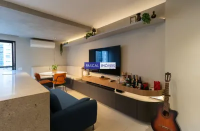 Cobertura com 2 quartos à venda na avenida moema, 177, moema, são paulo, 58 m2 por r$ 899.000