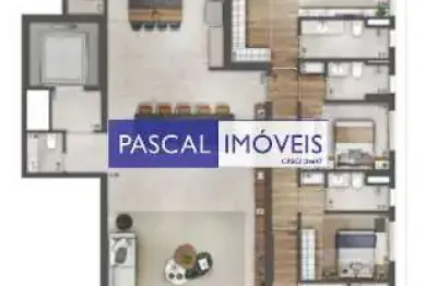 Apartamento com 4 quartos à venda na rua mairinque, 120, vila clementino, são paulo, 231 m2 por r$ 4.887.190