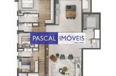 Apartamento com 4 quartos à venda na rua mairinque, 120, vila clementino, são paulo, 231 m2 por r$ 5.072.280