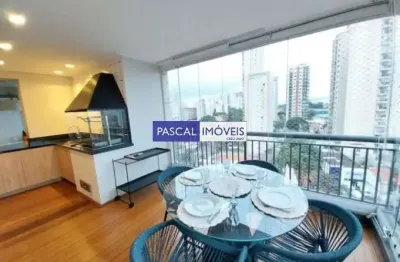 Apartamento com 4 quartos à venda na rua edson, 1469, campo belo, são paulo, 252 m2 por r$ 3.449.000
