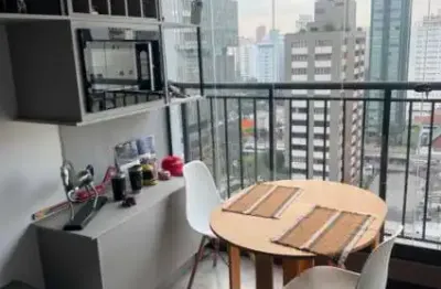 Apartamento com 1 quarto à venda na rua vieira de morais, 318, campo belo, são paulo, 24 m2 por r$ 550.000