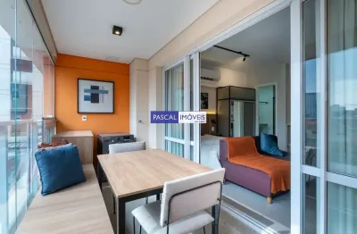 Apartamento com 1 quarto à venda na rua vieira de morais, 1936, campo belo, são paulo, 40 m2 por r$ 600.000