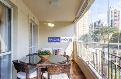 Apartamento com 3 quartos à venda na rua periquito, 160, moema, são paulo, 128 m2 por r$ 2.539.000