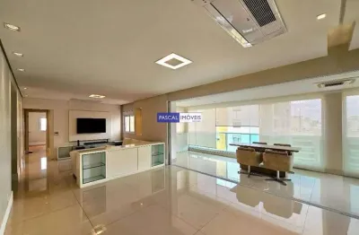 Apartamento com 3 quartos para alugar na rua barão de jaceguai, 908, campo belo, são paulo, 161 m2 por r$ 19.000