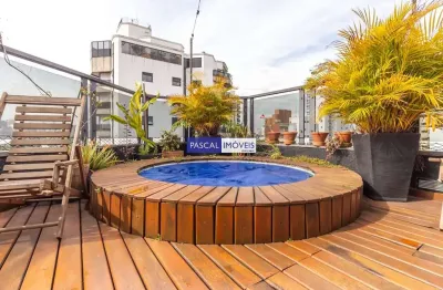 Cobertura com 2 quartos à venda na avenida moema, 641, moema, são paulo, 80 m2 por r$ 1.600.000