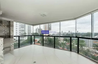 Apartamento com 4 quartos à venda na rua vicente leporace, 861, campo belo, são paulo, 309 m2 por r$ 2.850.000