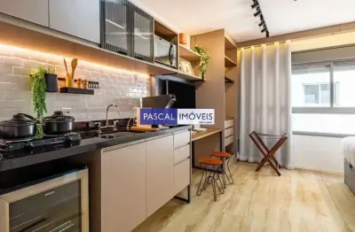 Apartamento com 1 quarto à venda na rua mário amaral, 311, paraíso, são paulo, 21 m2 por r$ 450.000