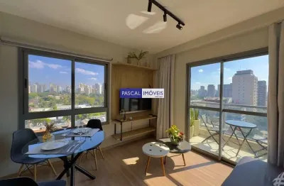 Apartamento com 1 quarto à venda na das carinás, 407, moema, são paulo, 37 m2 por r$ 600.000