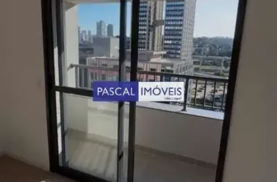 Apartamento com 1 quarto à venda na avenida doutor chucri zaidan, 111, brooklin, são paulo, 25 m2 por r$ 615.000