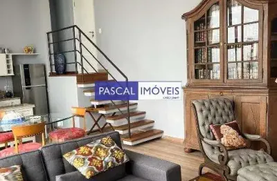 Cobertura com 1 quarto à venda na rua sansão alves dos santos, 343, brooklin, são paulo, 108 m2 por r$ 1.600.000