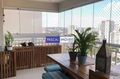 Apartamento com 3 quartos à venda na rua estevão baião, 520, campo belo, são paulo, 123 m2 por r$ 1.550.000