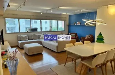 Apartamento com 3 quartos à venda na rua edson, 981, campo belo, são paulo, 130 m2 por r$ 1.750.000