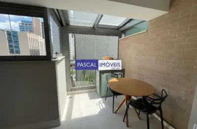 Apartamento com 1 quarto à venda na alameda iraé, 302, moema, são paulo, 27 m2 por r$ 530.000