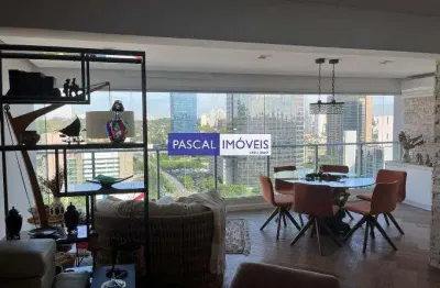 Apartamento com 2 quartos à venda na rua doutor paschoal imperatriz, 50, brooklin, são paulo, 132 m2 por r$ 2.800.000