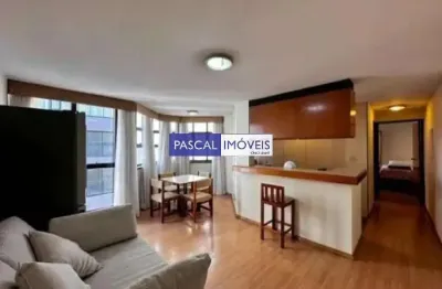 Apartamento com 1 quarto à venda na rua vieira de morais, 300, campo belo, são paulo, 54 m2 por r$ 450.000