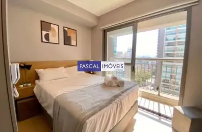 Apartamento com 1 quarto à venda na alameda jauaperi, 299, moema, são paulo, 22 m2 por r$ 530.000