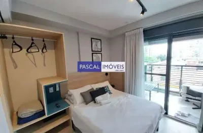 Apartamento com 1 quarto à venda na rua professor doutor josé marques da cruz, 148, brooklin, são paulo, 26 m2 por r$ 460.000