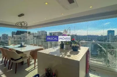 Apartamento com 3 quartos à venda na rua doutor paschoal imperatriz, 50, brooklin, são paulo, 132 m2 por r$ 2.650.000