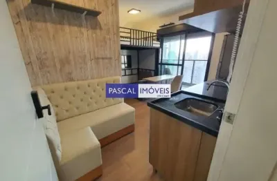 Apartamento com 1 quarto à venda na rua professor doutor josé marques da cruz, 92, brooklin, são paulo, 25 m2 por r$ 469.861