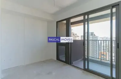 Apartamento com 1 quarto à venda na Avenida Santo Amaro, 3526, Brooklin, São Paulo, 25 m2 por R$ 490.000
