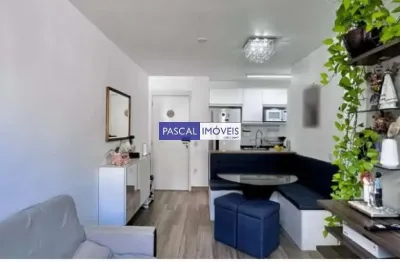Apartamento com 2 quartos à venda na rua plácido vieira, 251, santo amaro, são paulo, 43 m2 por r$ 430.000