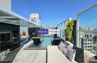 Cobertura com 4 quartos à venda na rua guararapes, 2073, brooklin, são paulo, 305 m2 por r$ 7.200.000
