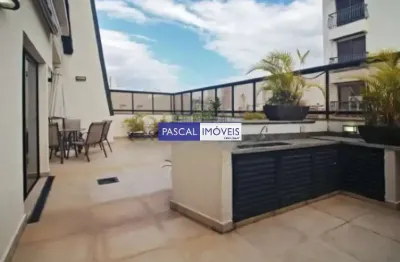 Cobertura com 2 quartos à venda na rua zacarias de gois, 1350, campo belo, são paulo, 185 m2 por r$ 2.398.000