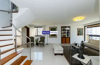 Cobertura com 5 quartos à venda na rua pascal, 186, campo belo, são paulo, 446 m2 por r$ 5.000.000