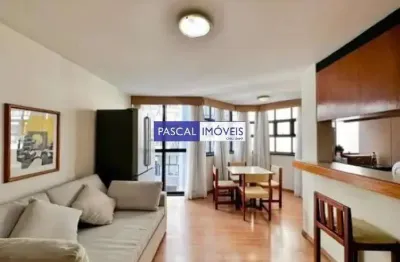 Apartamento com 1 quarto à venda na rua vieira de morais, 300, campo belo, são paulo, 54 m2 por r$ 449.000