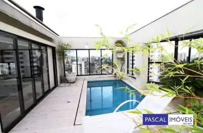 Cobertura com 4 quartos à venda na rua morais de barros, 770, campo belo, são paulo, 390 m2 por r$ 3.990.000