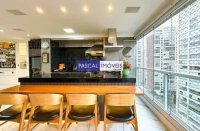 Apartamento com 3 quartos à venda na rua volta redonda, 270, campo belo, são paulo, 222 m2 por r$ 4.149.000