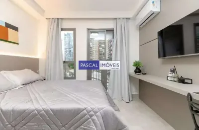 Apartamento com 1 quarto à venda na rua laplace, 186, brooklin, são paulo, 25 m2 por r$ 560.000