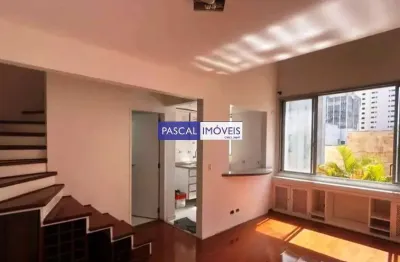 Apartamento com 1 quarto à venda na rua barão do triunfo, 314, brooklin, são paulo, 50 m2 por r$ 530.000