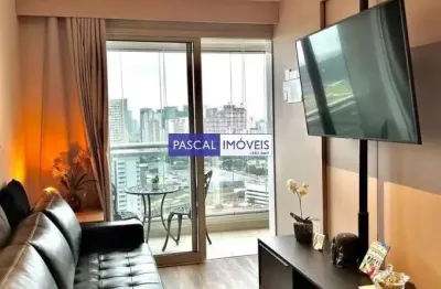 Apartamento com 1 quarto à venda na rua luís correia de melo, 92, chácara santo antônio, são paulo, 50 m2 por r$ 695.000