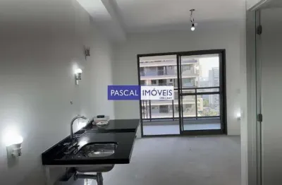 Apartamento com 1 quarto à venda na rua do estilo barroco, 695, brooklin, são paulo, 26 m2 por r$ 440.000