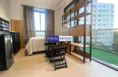 Apartamento com 1 quarto para alugar na rua alvorada, 676, vila olímpia, são paulo, 25 m2 por r$ 4.000