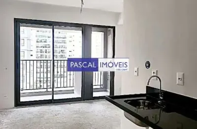 Apartamento com 1 quarto à venda na avenida santo amaro, 3526, brooklin, são paulo, 27 m2 por r$ 455.000