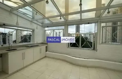 Cobertura com 3 quartos à venda na rua flórida, 169, brooklin, são paulo, 175 m2 por r$ 2.000.000