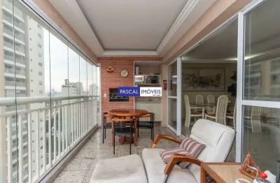 Apartamento com 3 quartos à venda na rua estevão baião, 520, campo belo, são paulo, 123 m2 por r$ 1.489.000