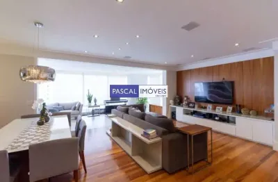 Apartamento com 4 quartos à venda na alameda dos arapanés, 631, moema, são paulo, 181 m2 por r$ 6.000.000