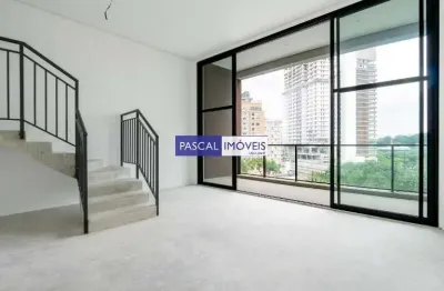 Apartamento com 1 quarto à venda na avenida açocê, 50, moema, são paulo, 64 m2 por r$ 1.295.000