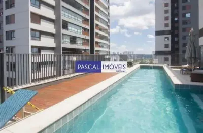 Apartamento com 1 quarto à venda na rua stela marina, 200, campo belo, são paulo, 28 m2 por r$ 370.000