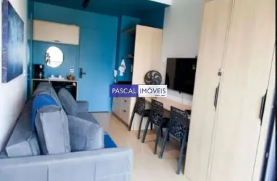Apartamento com 1 quarto à venda na avenida vereador josé diniz, 599, alto da boa vista, são paulo, 34 m2 por r$ 450.000